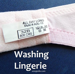 lavado sujetadores lencería