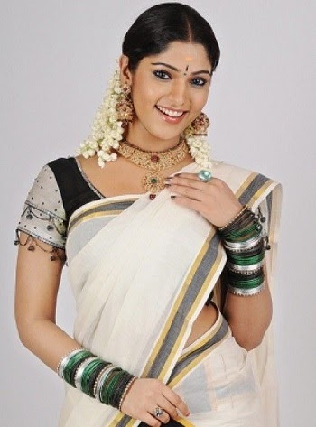 Cómo combinar kerala sari