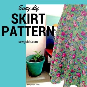 patrón de falda fácil