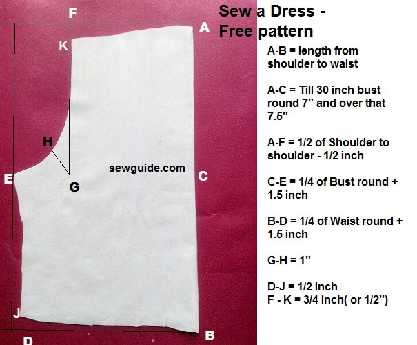 como coser un vestido