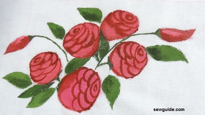 como dibujar y pintar una flor rosa