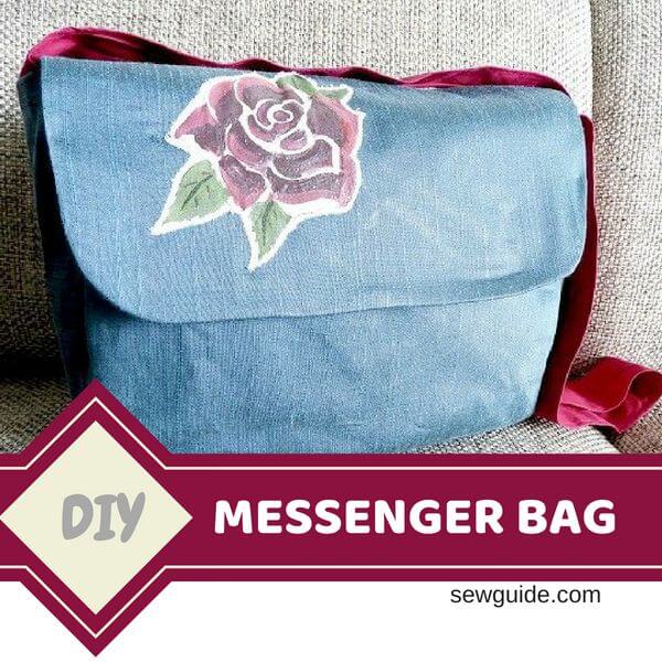 patrón de bolsa de mensajero