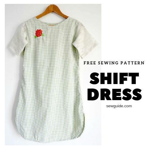 coser un vestido recto