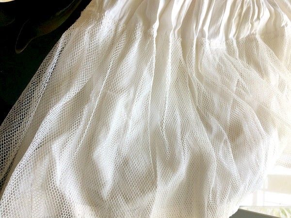 patrón de falda de enagua