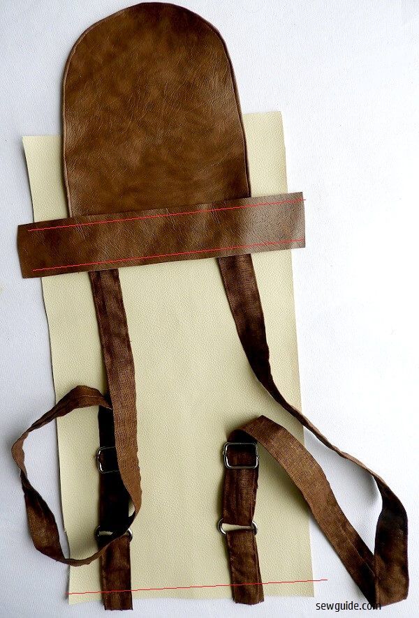 Cómo coser una mochila con correas ajustables