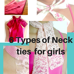 corbata para niñas
