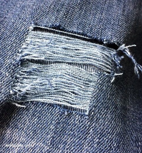 como hacer jeans rotos