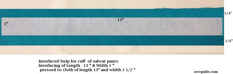 como coser pantalones para traje punjabi