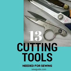 herramientas de corte de tela para coser