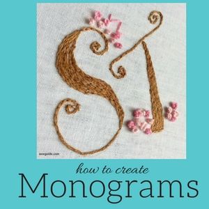 como hacer tus propios monogramas