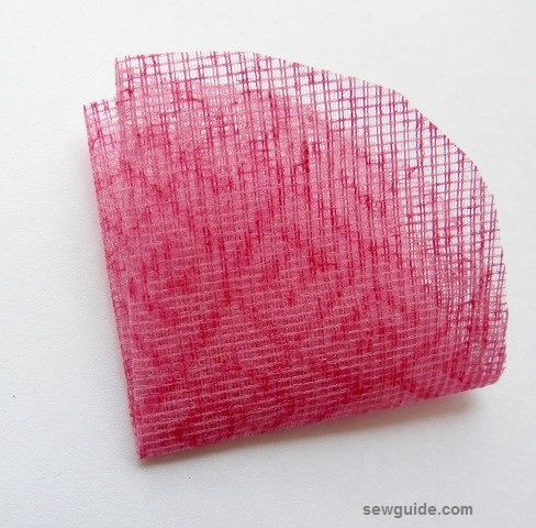 hacer tela rosa