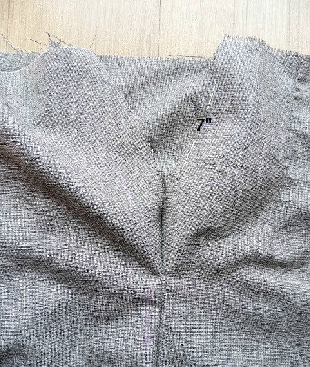 patrón básico de la falda