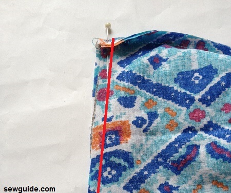 cómo coser una falda recta con yugo
