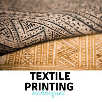 técnicas de impresión textil
